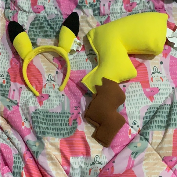 Hot Topic Other - Pokémon Pikachu tail and ears. NEED GONE ASAP!